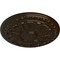Ekena Millwork Colton Ceiling Medallion (Fits Canopies up to 4 3/4"), Hand-Painted Bronze, 15 3/4"OD x 1 1/2"P CM15CNBZS - alternate 3